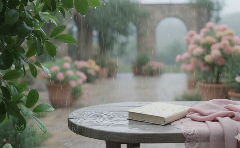 Turunnya Hujan Telah Ditulis di Lauhul Mahfuzh