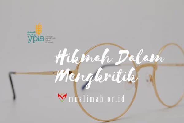 Hikmah Dalam Mengkritik
