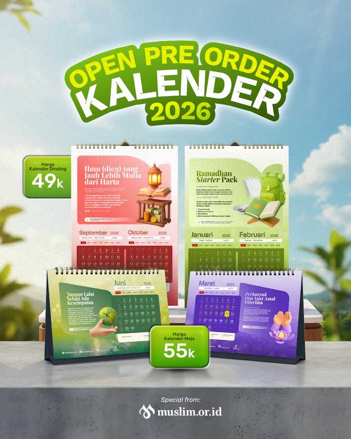 Pre Order Kalender 2026